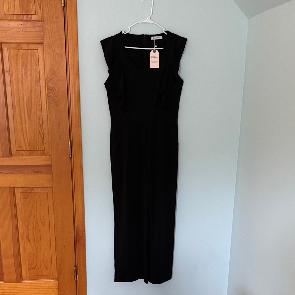 Classic black jumpsuit
